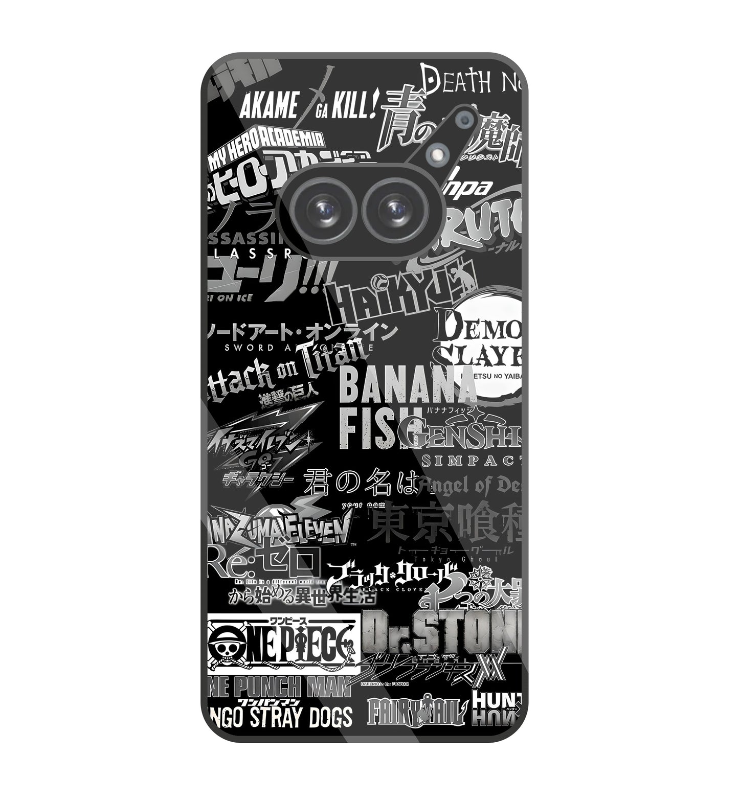 Anime Mashup Glass Case For Nothing Phone 2A
