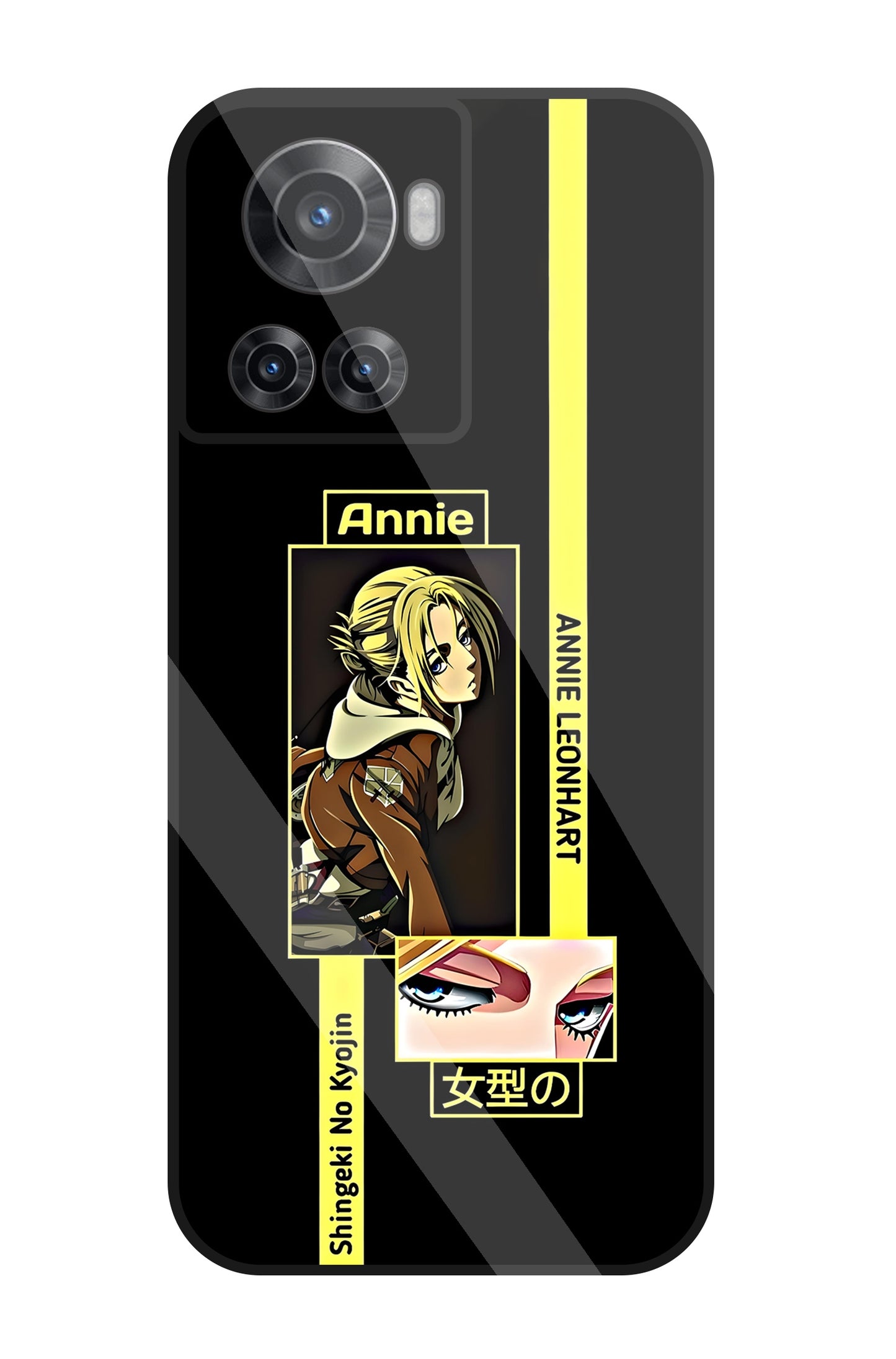 Annie Attack On Titan Glass Case For OnePlus 10R