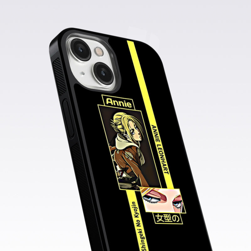 Annie Attack on Titan Glass Case For OnePlus 10 Pro