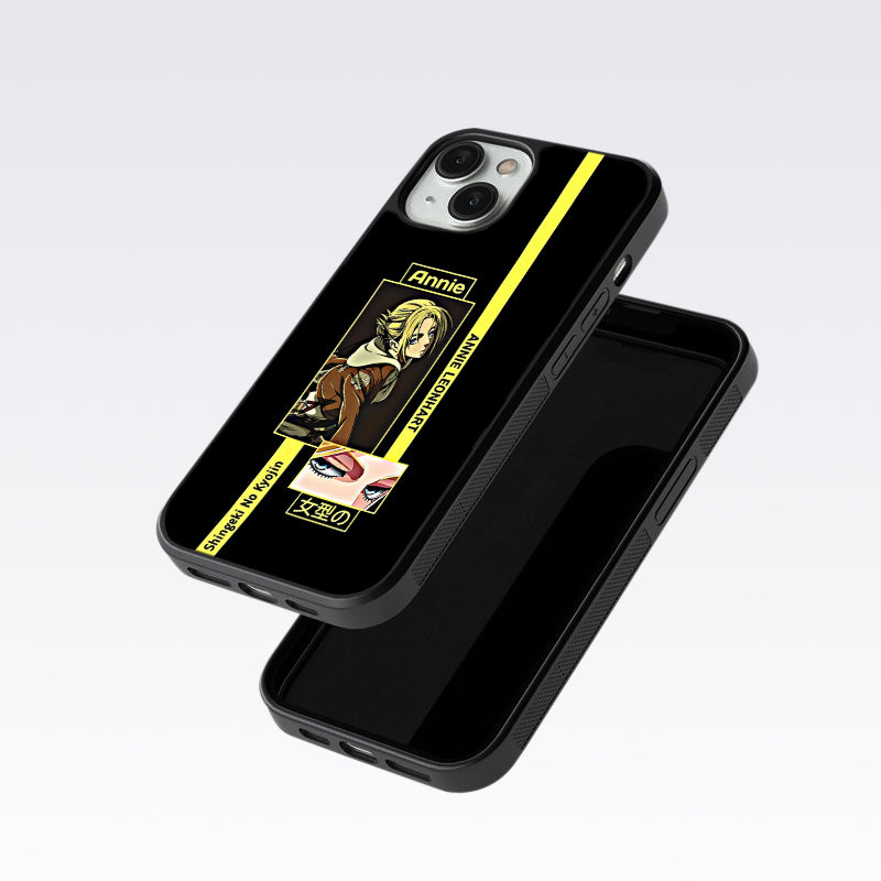 Annie Attack on Titan Glass Case For OnePlus 10 Pro