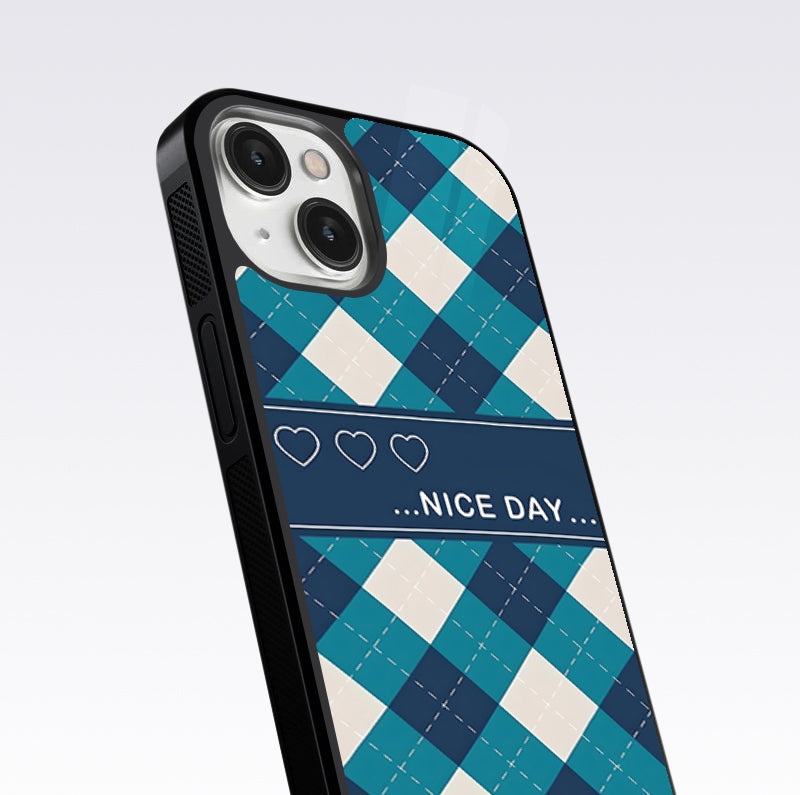 Argyle sweater pattern Glass Case For Nothing Phone 2