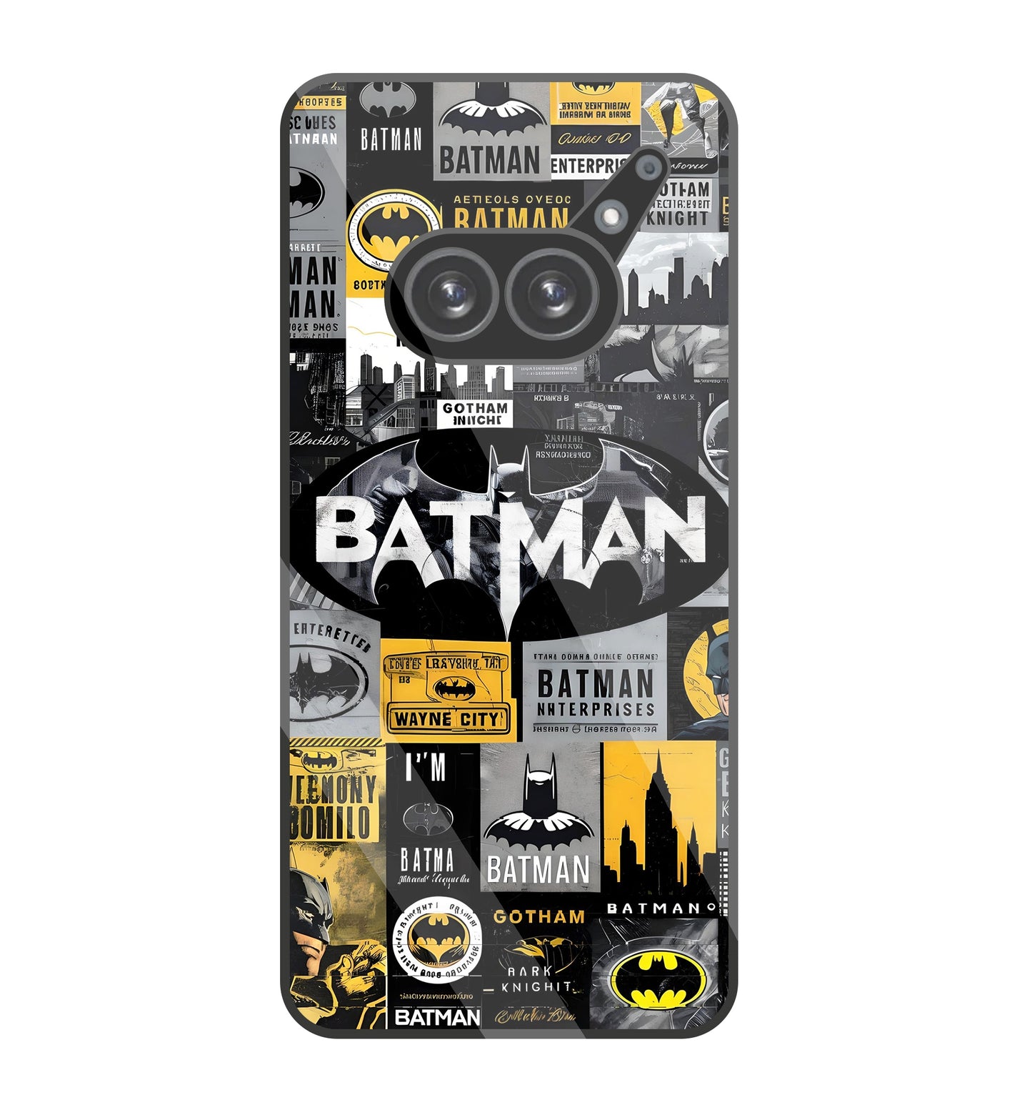 Batman Mashup Glass Case For Nothing Phone 2A