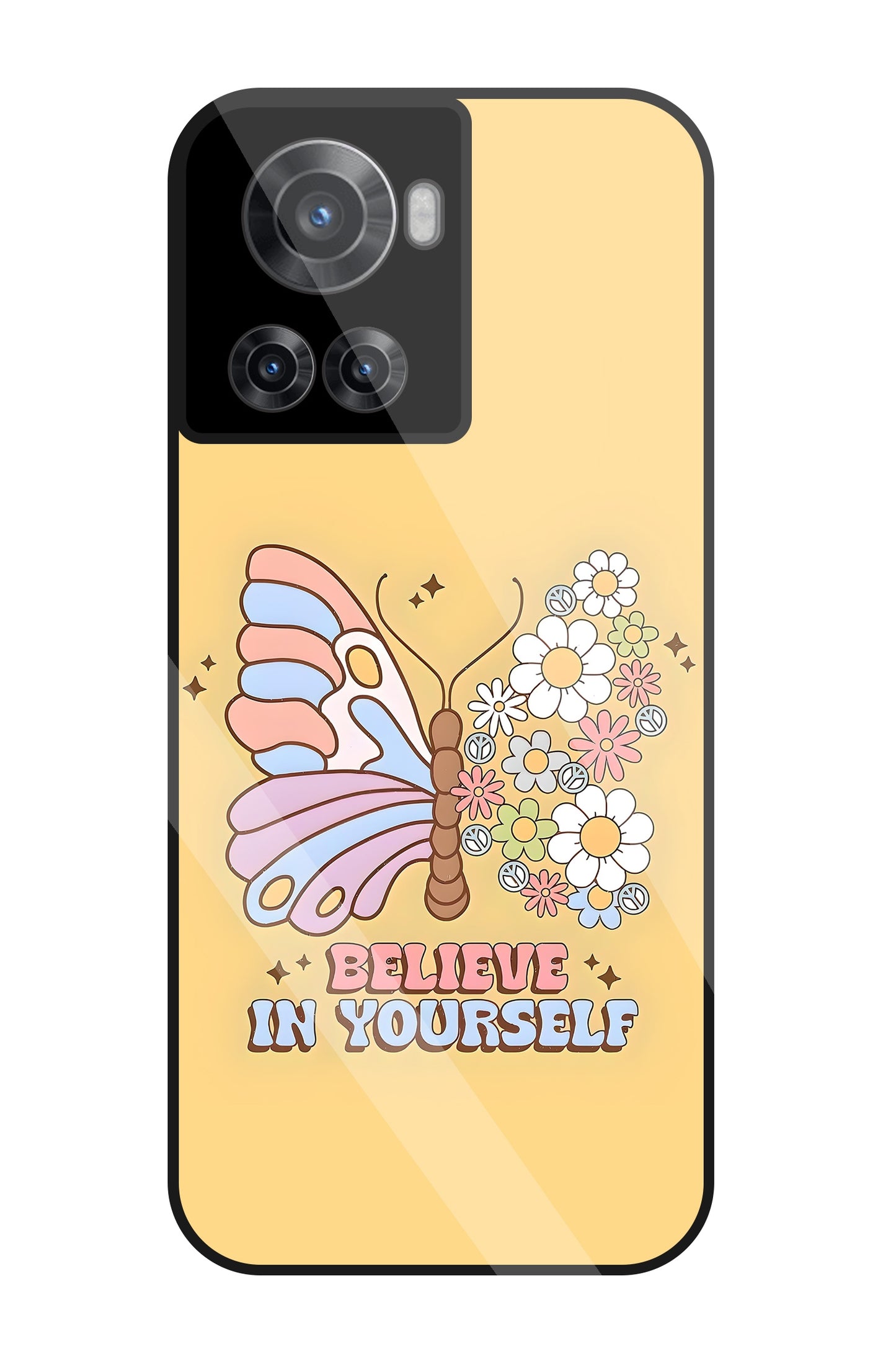 Believe In Yourself Glass Case For OnePlus 10R