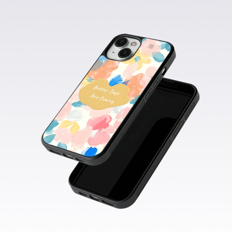 Better Days Are Coming Glass Case For OnePlus 9 Pro