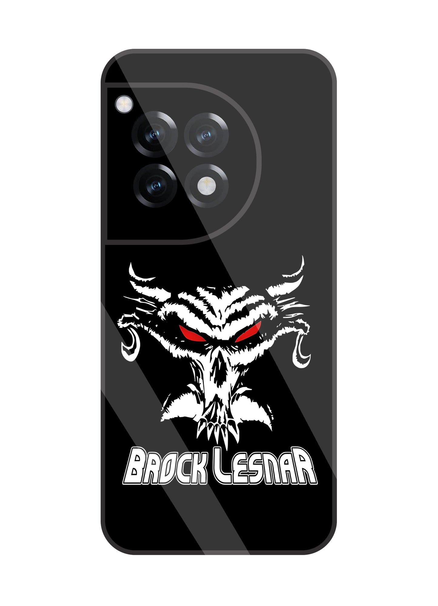 Brock Lesnar WWE Glass Case For OnePlus 12R