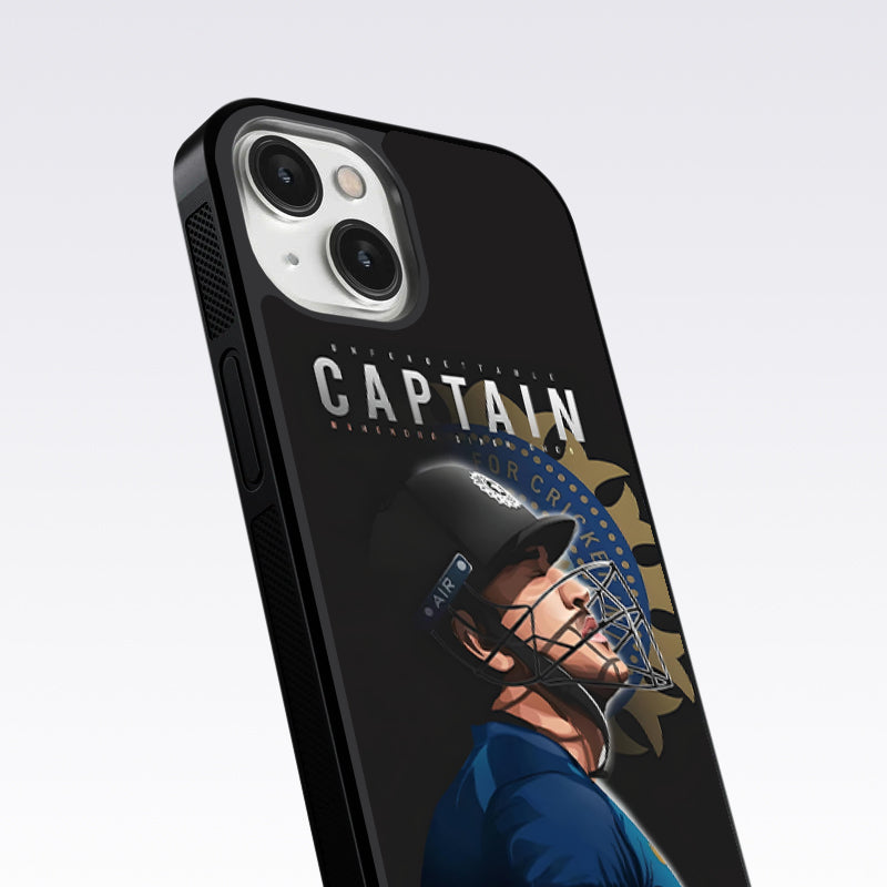 Captain MS Dhoni Glass Case For OnePlus 9RT