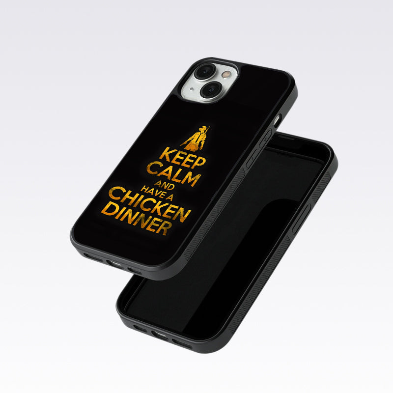 Chicken Dinner Glass Case For Nothing Phone 2