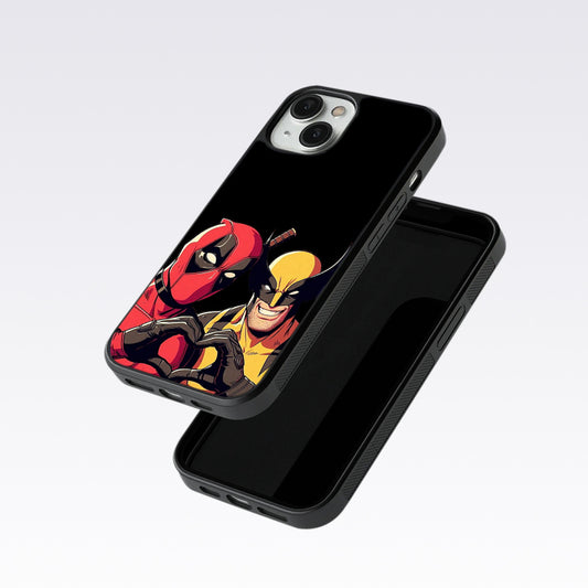 Deadpool & Wolverine Glass Case For Nothing Phone 1