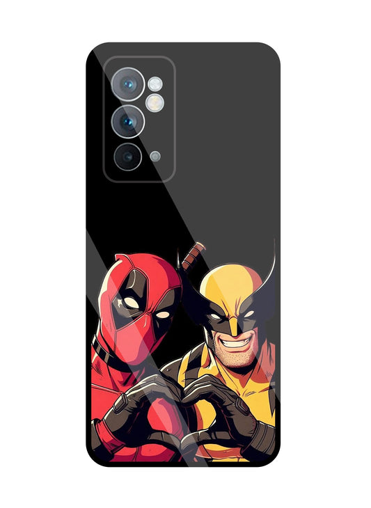 Deadpool & Wolverine Glass Case For OnePlus 9RT