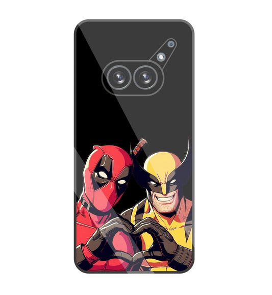 Deadpool & Wolverine Glass Case For Nothing Phone 2A