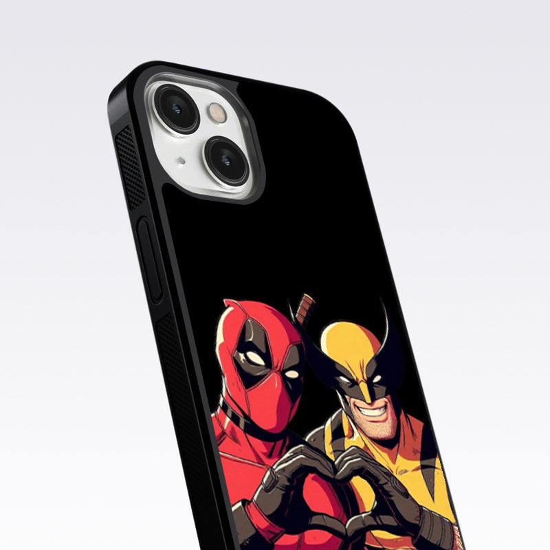 Deadpool & Wolverine Glass Case For Nothing Phone 1