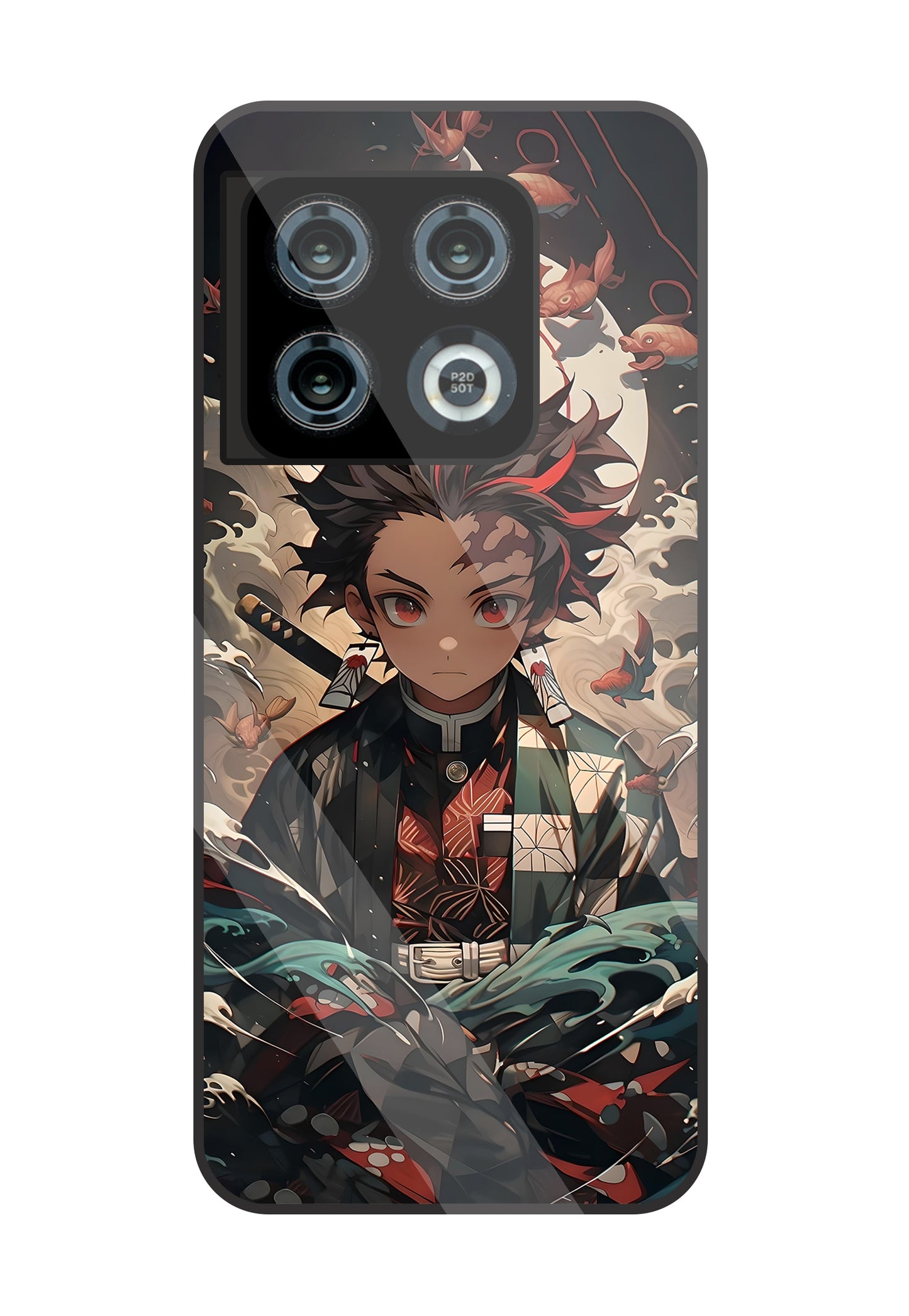 Demon Slayer Glass Case For OnePlus 10 Pro