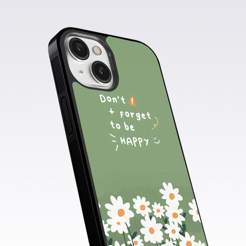 Don't Forget To Be Happy Glass Case For Nothing Phone 2