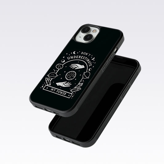 Don't Underestimate My Power Glass Case For Nothing Phone 1