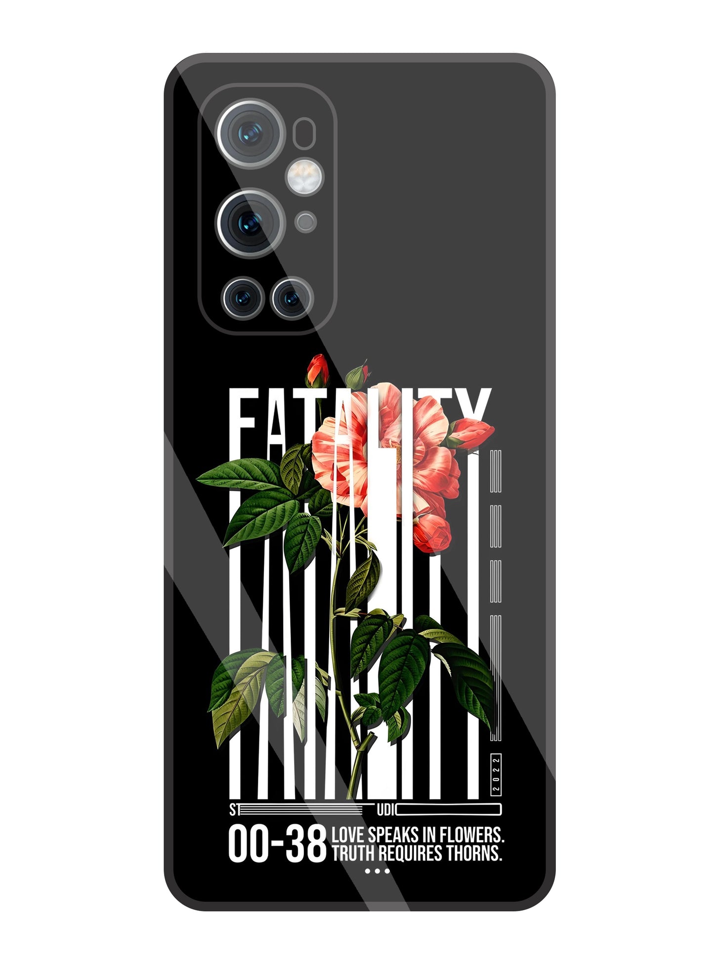 Fatality Flower Glass Case For OnePlus 9 Pro