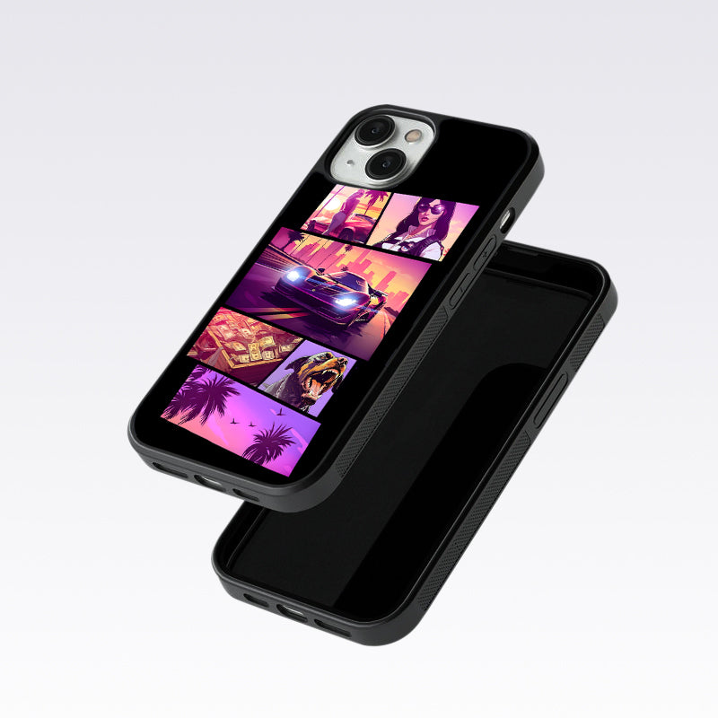 GTA 6 Glass Case For OnePlus Nord