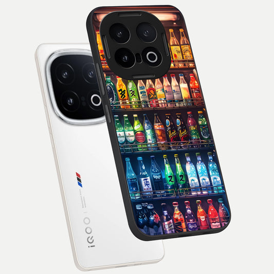 Colorfull Tree phone case for iQOO 13 showing premium glass back cover with detailed artwork