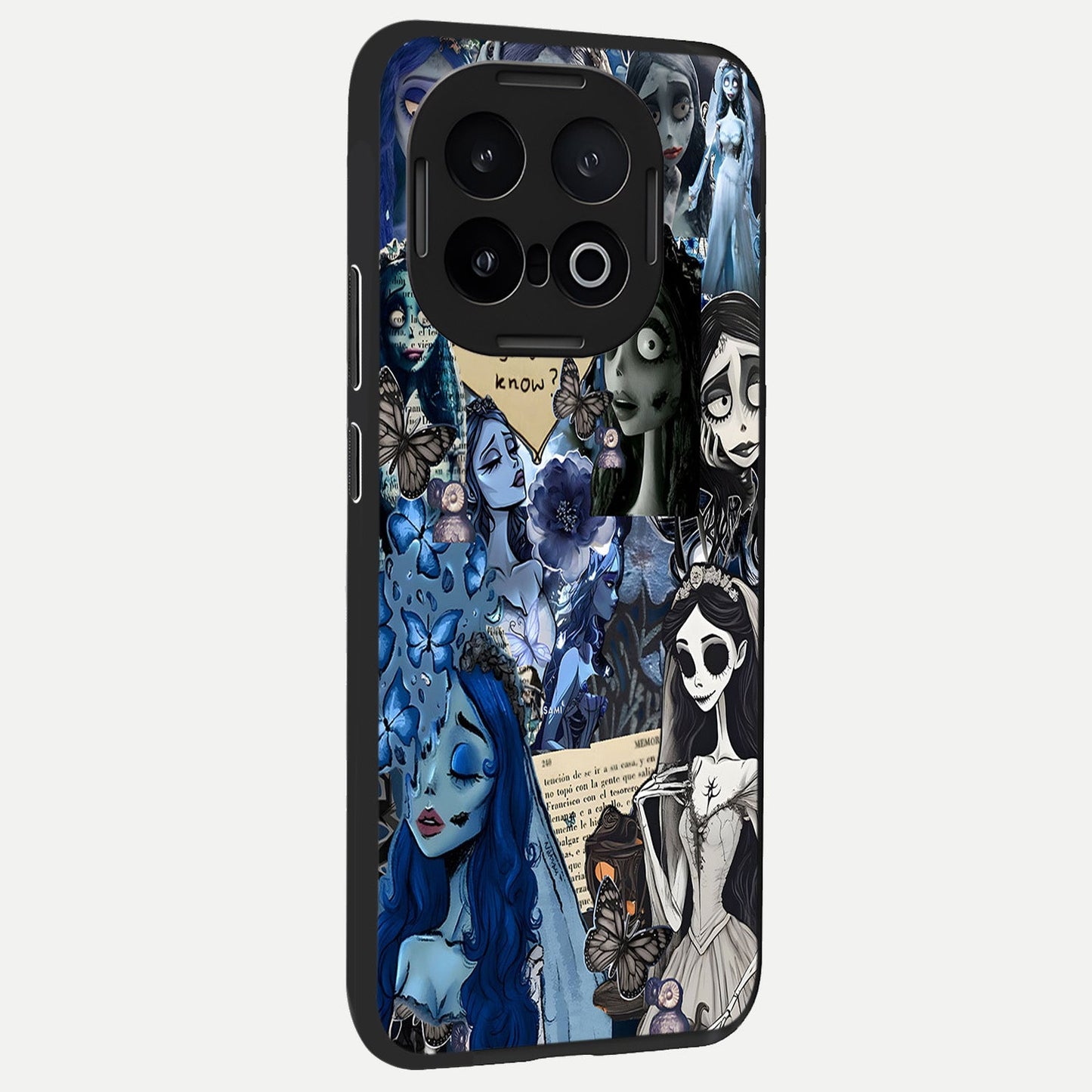 Corpse Bride Posters back cover for iQOO 13 slim fit glass case with vibrant aesthetic design