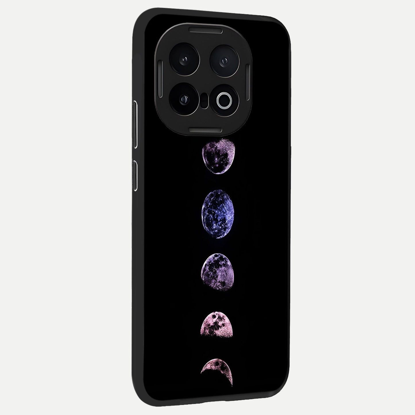 Crimson All Planets back cover for iQOO 13 slim fit glass case with vibrant aesthetic design