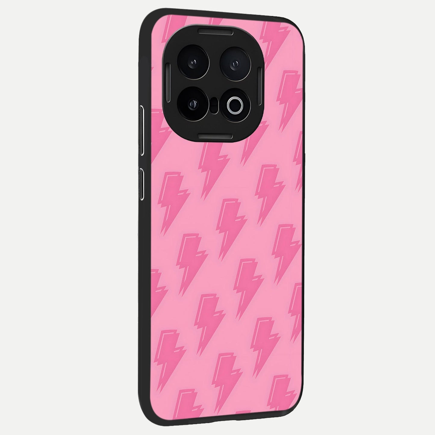 Pink Moo Magic back cover for iQOO 13 slim fit glass case with vibrant aesthetic design