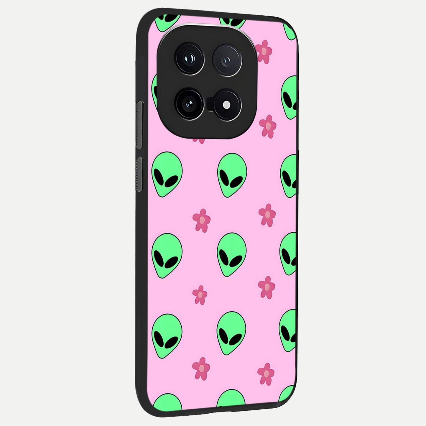 Cosmic Cute Crush back cover for iQOO 15 slim fit glass case with vibrant aesthetic design