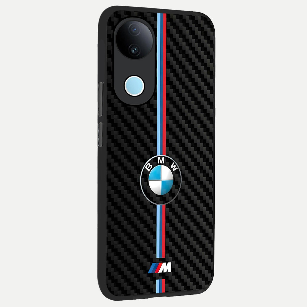 BMW Pattern back cover For iQOO Z10R 5G slim fit glass case with vibrant aesthetic design