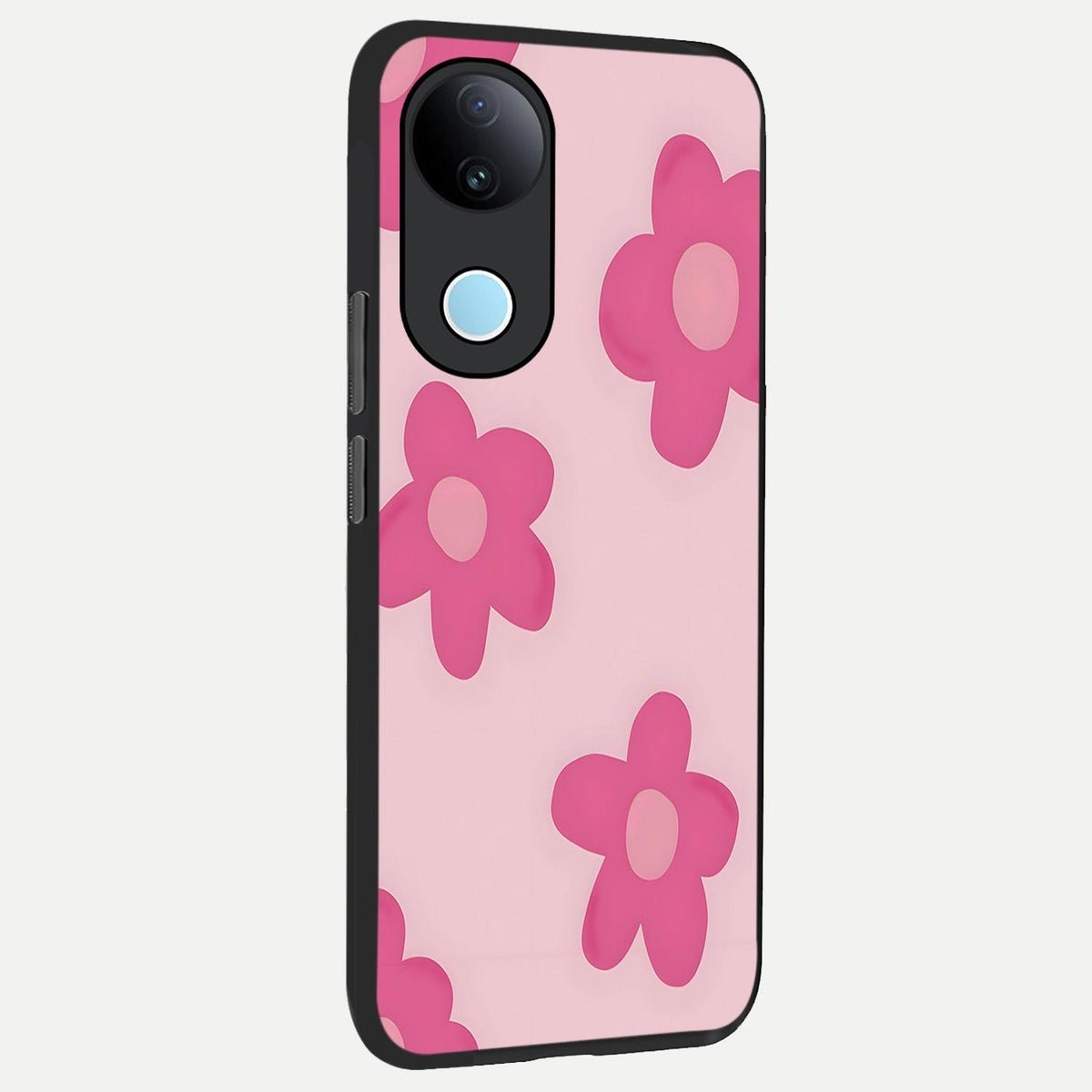 Candy Bloom Dreams back cover For iQOO Z10R 5G slim fit glass case with vibrant aesthetic design