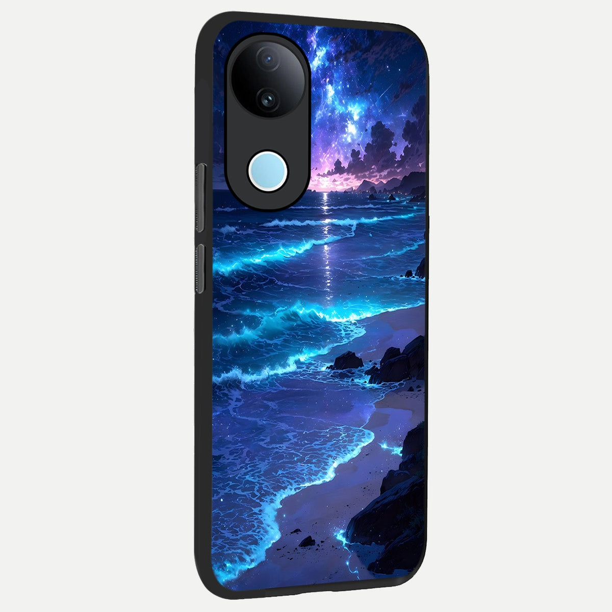 Classic Damn Look back cover For iQOO Z10R 5G slim fit glass case with vibrant aesthetic design