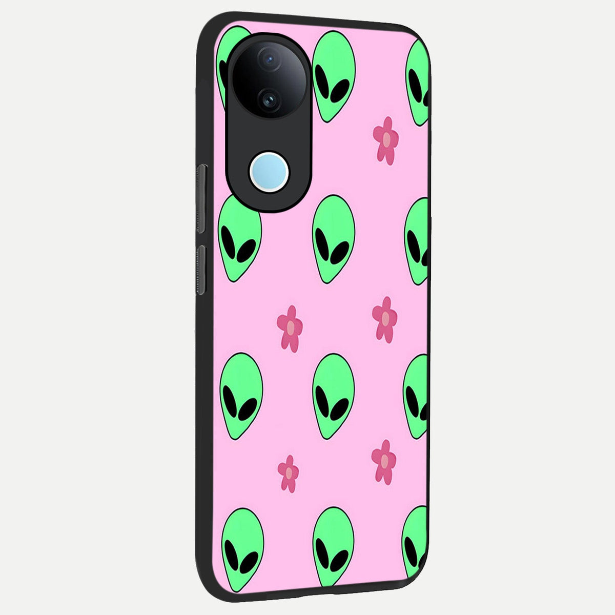 Cosmic Cute Crush back cover For iQOO Z10R 5G slim fit glass case with vibrant aesthetic design