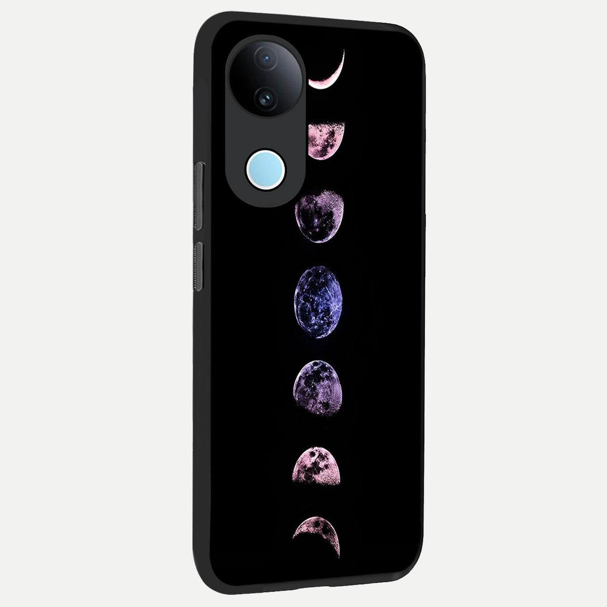 Crimson All Planets back cover For iQOO Z10R 5G slim fit glass case with vibrant aesthetic design