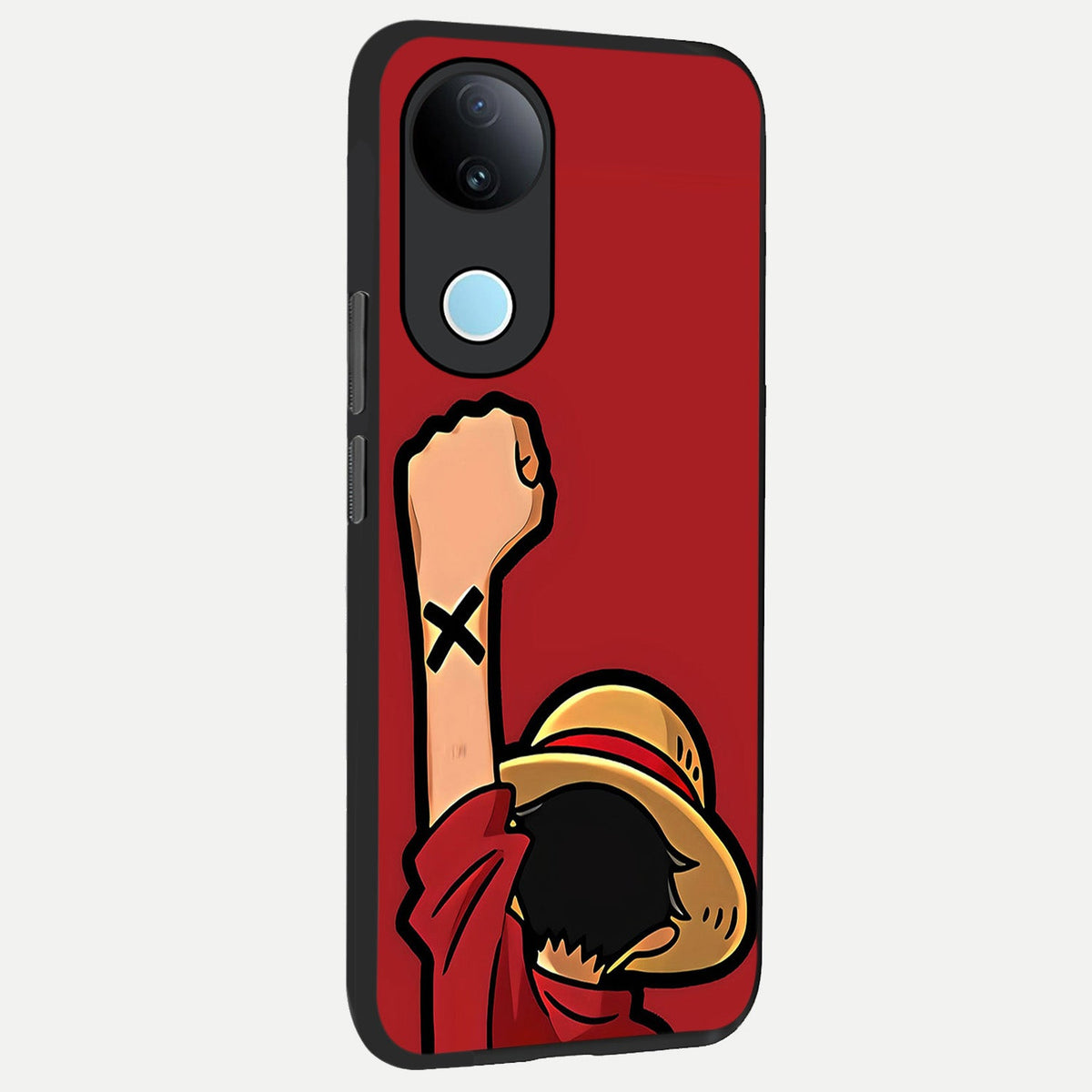 Luffy X Spirit back cover For iQOO Z10R 5G slim fit glass case with vibrant aesthetic design