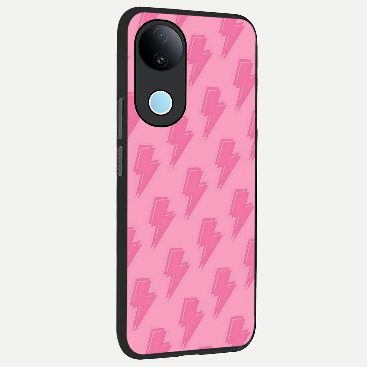 Pink Moo Magic back cover For iQOO Z10R 5G slim fit glass case with vibrant aesthetic design