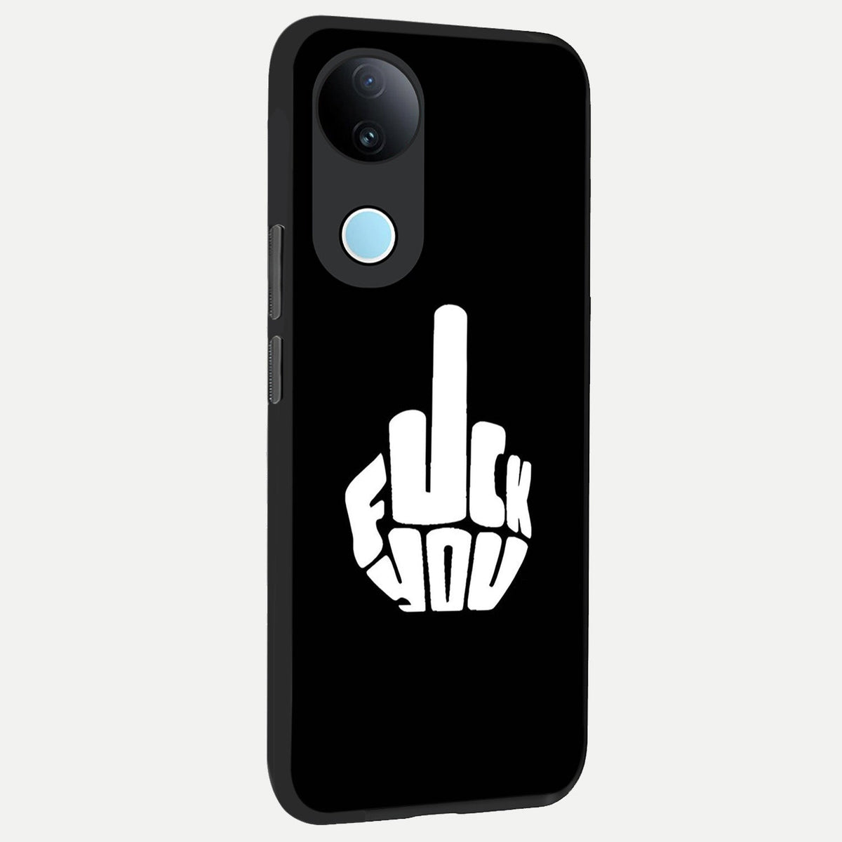 Rebel Mode On back cover For iQOO Z10R 5G slim fit glass case with vibrant aesthetic design