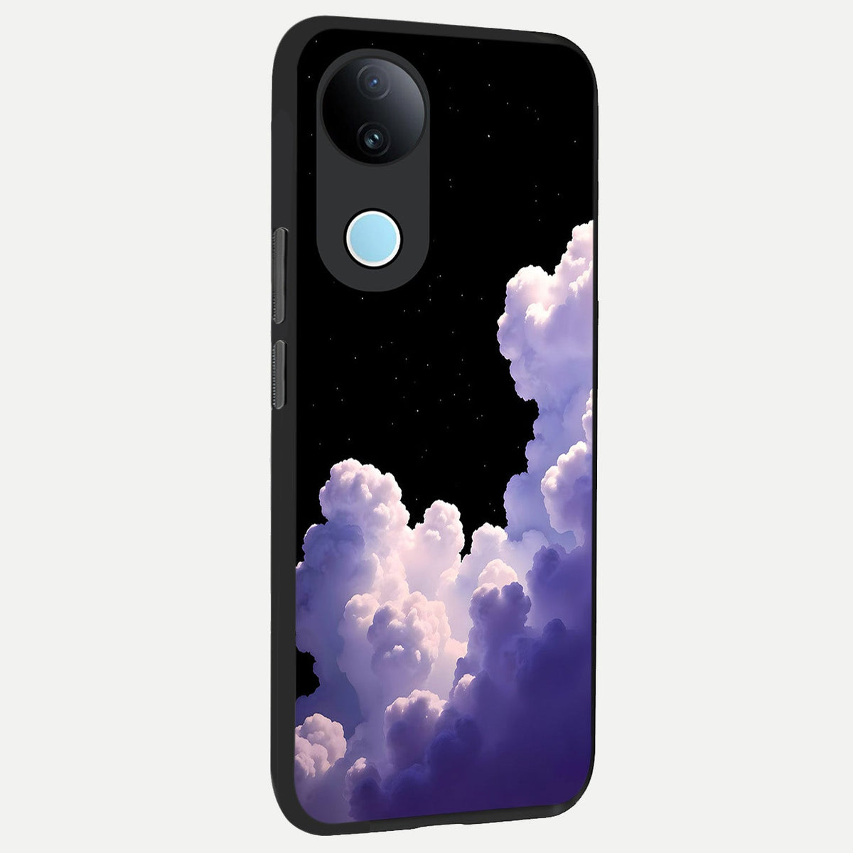 Starlit Night Whispers back cover For iQOO Z10R 5G slim fit glass case with vibrant aesthetic design