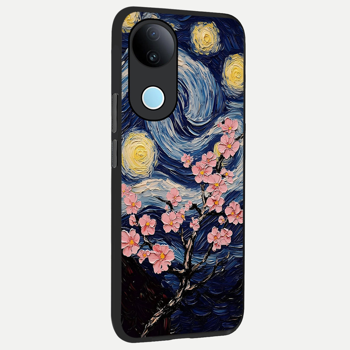 Van Gogh Scenery back cover For iQOO Z10R 5G slim fit glass case with vibrant aesthetic design