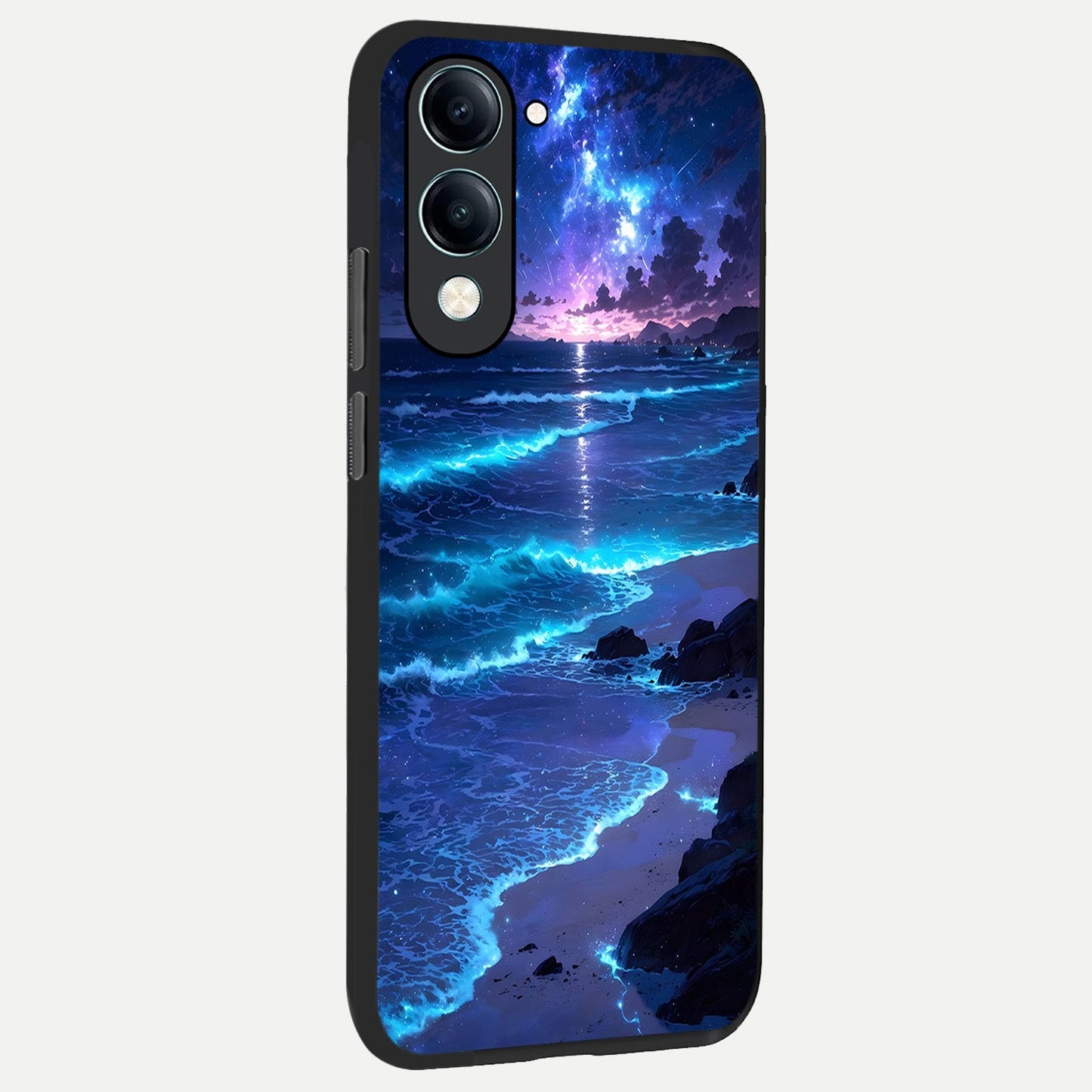 Classic Damn Look back cover for iQOO Z10 lite slim fit glass case with vibrant aesthetic design