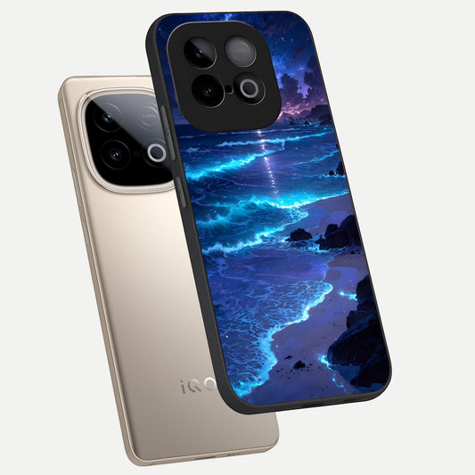 Classic Damn Look phone case for iQOO Neo 10 showing premium glass back cover with detailed artwork