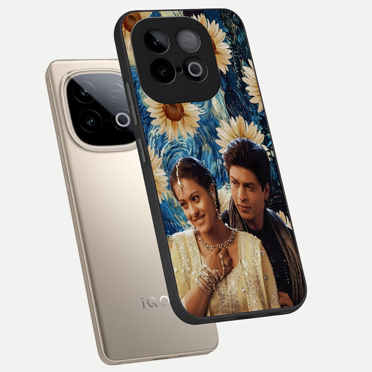 Eternal Love Story phone case for iQOO Neo 10 showing premium glass back cover with detailed artwork
