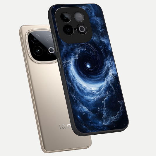 Stunning Galaxy phone case for iQOO Neo 10 showing premium glass back cover with detailed artwork