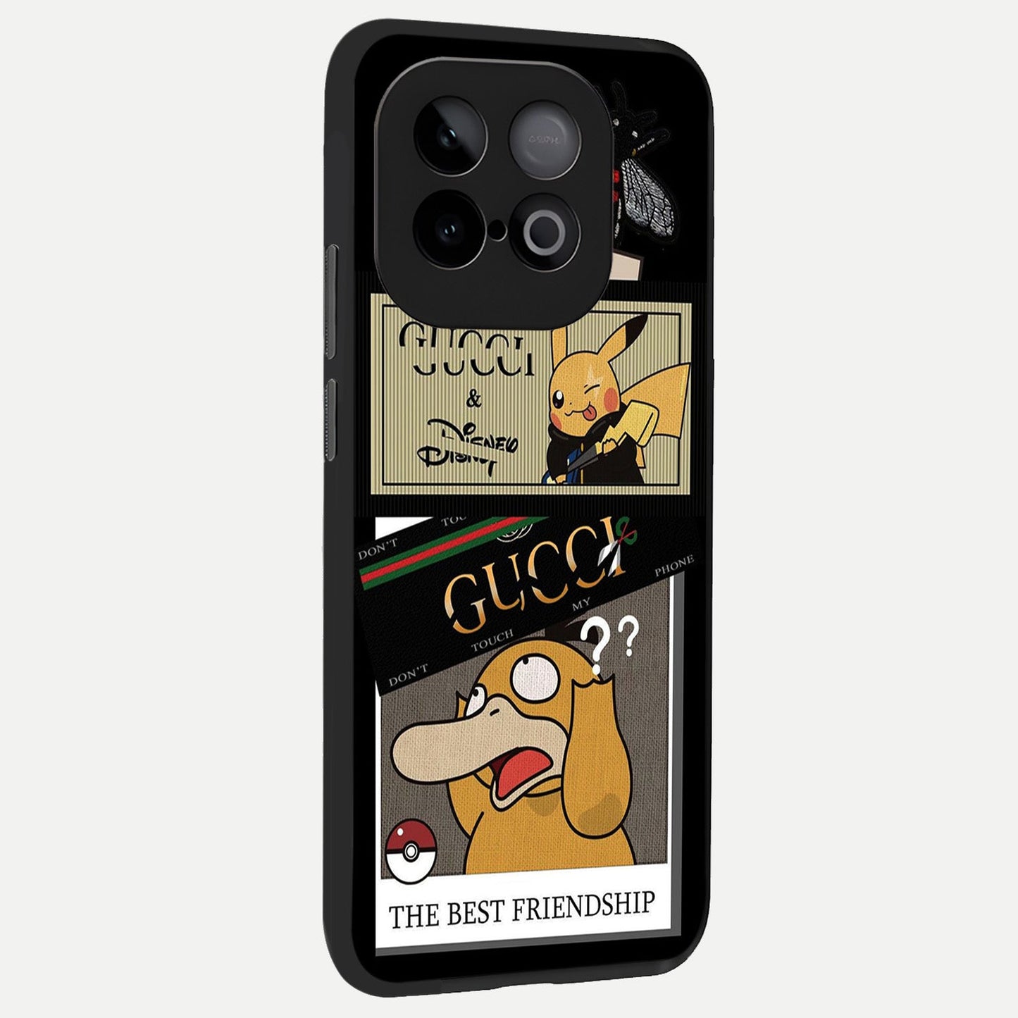 Cartoon Brand Play Mashup back cover for iQOO Neo 10 slim fit glass case with vibrant aesthetic design
