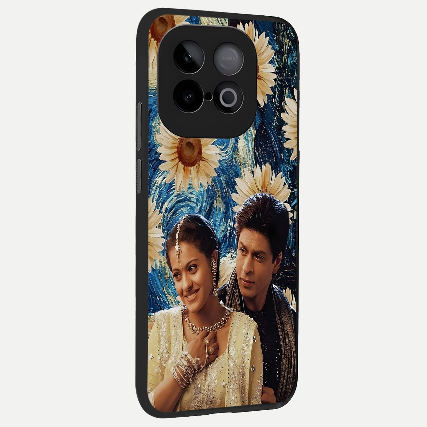 Eternal Love Story back cover for iQOO Neo 10 slim fit glass case with vibrant aesthetic design