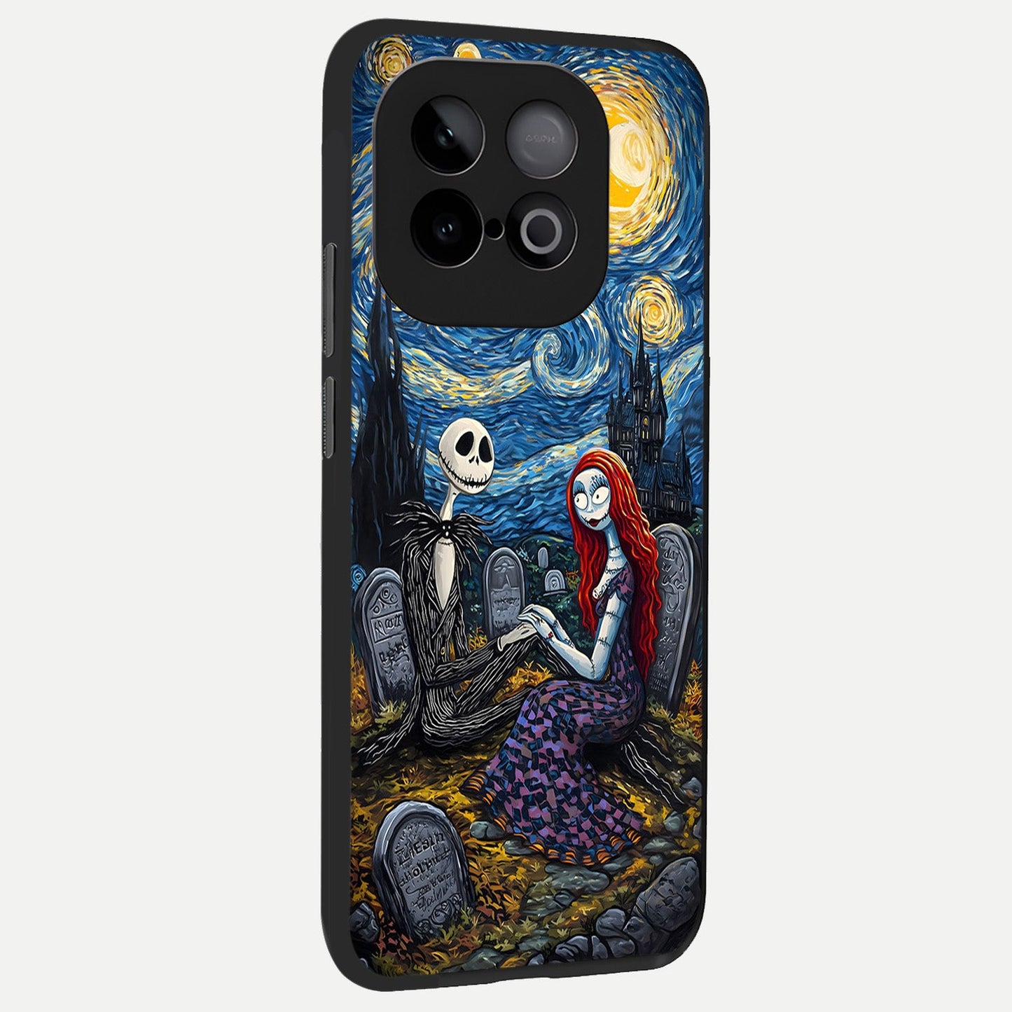 Eternal Night Love back cover for iQOO Neo 10 slim fit glass case with vibrant aesthetic design