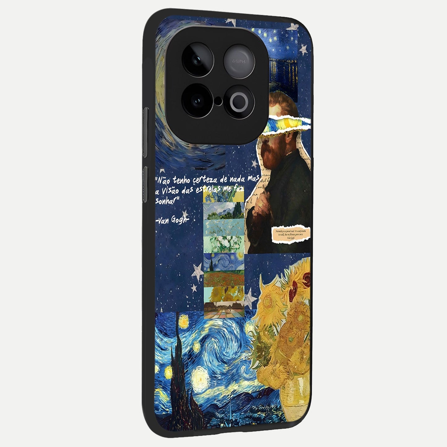 Starry Dream Vision back cover for iQOO Neo 10 slim fit glass case with vibrant aesthetic design
