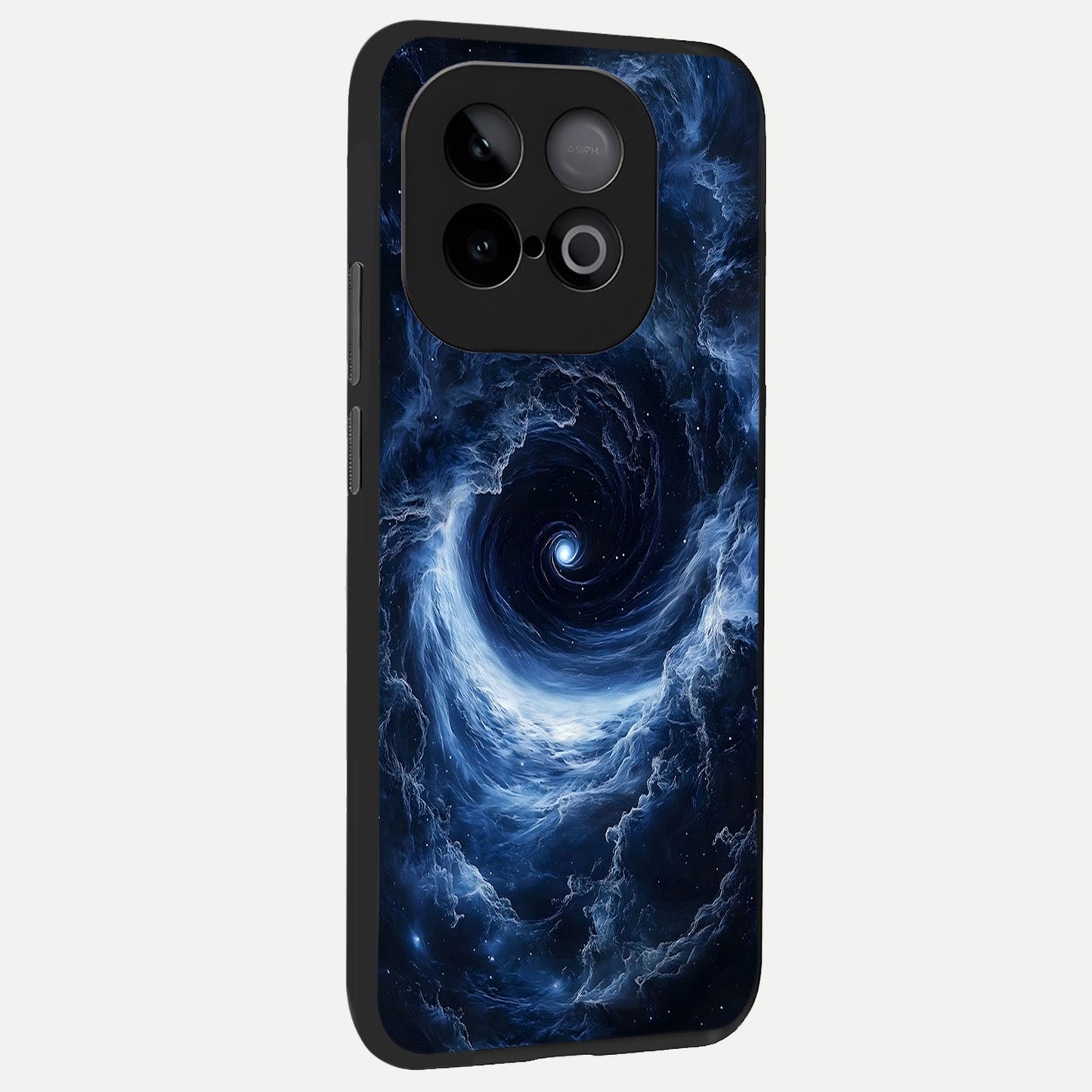 Stunning Galaxy back cover for iQOO Neo 10 slim fit glass case with vibrant aesthetic design