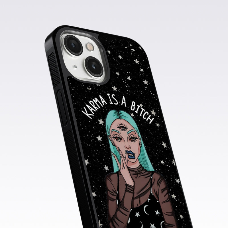 Karma Is A Bitch Glass Case For Nothing Phone 1