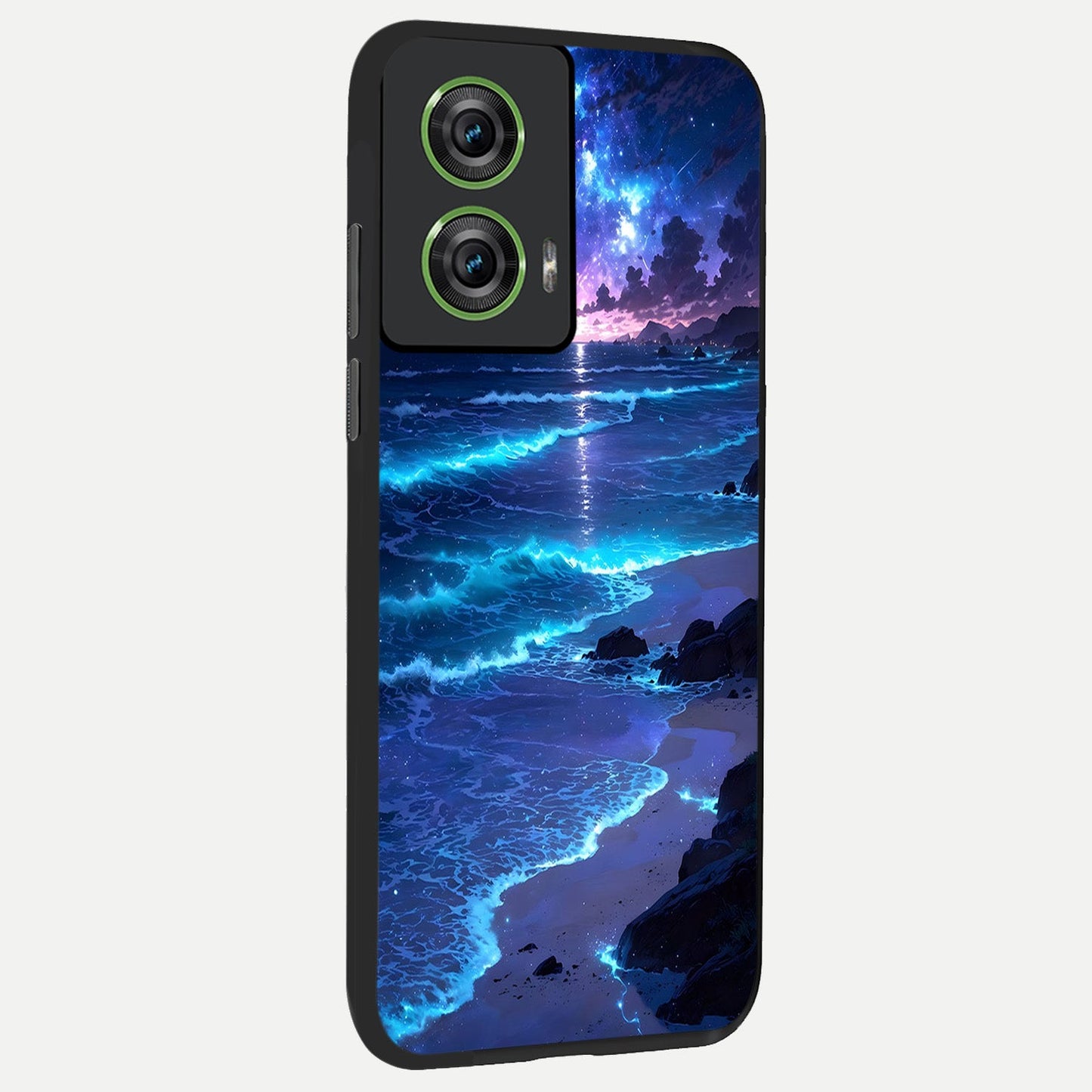 Classic Damn Look back cover For Moto Edge 50 Fusion slim fit glass case with vibrant aesthetic design