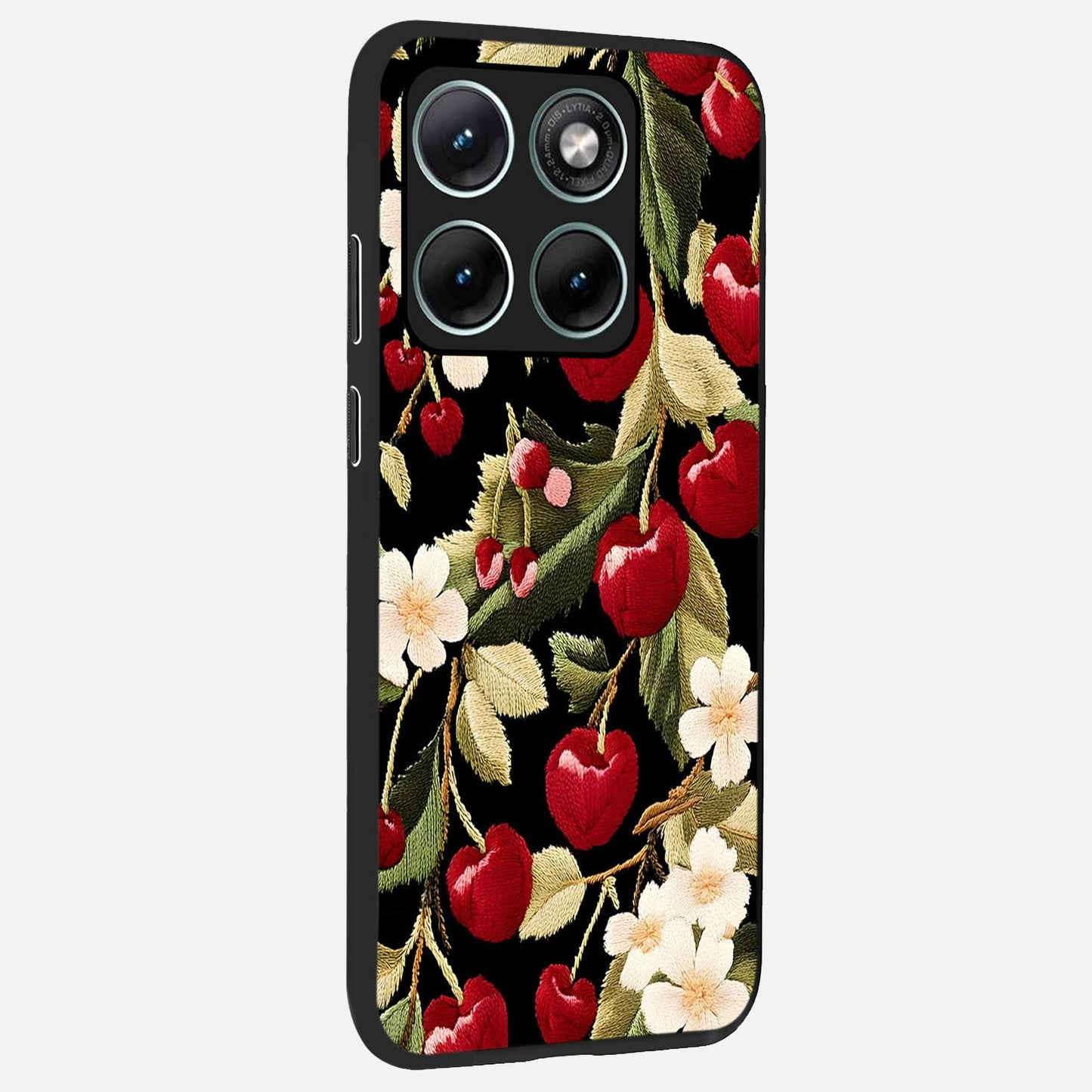Blooming Spendor Bird back cover For Moto Edge 70 Fusion slim fit glass case with vibrant aesthetic design