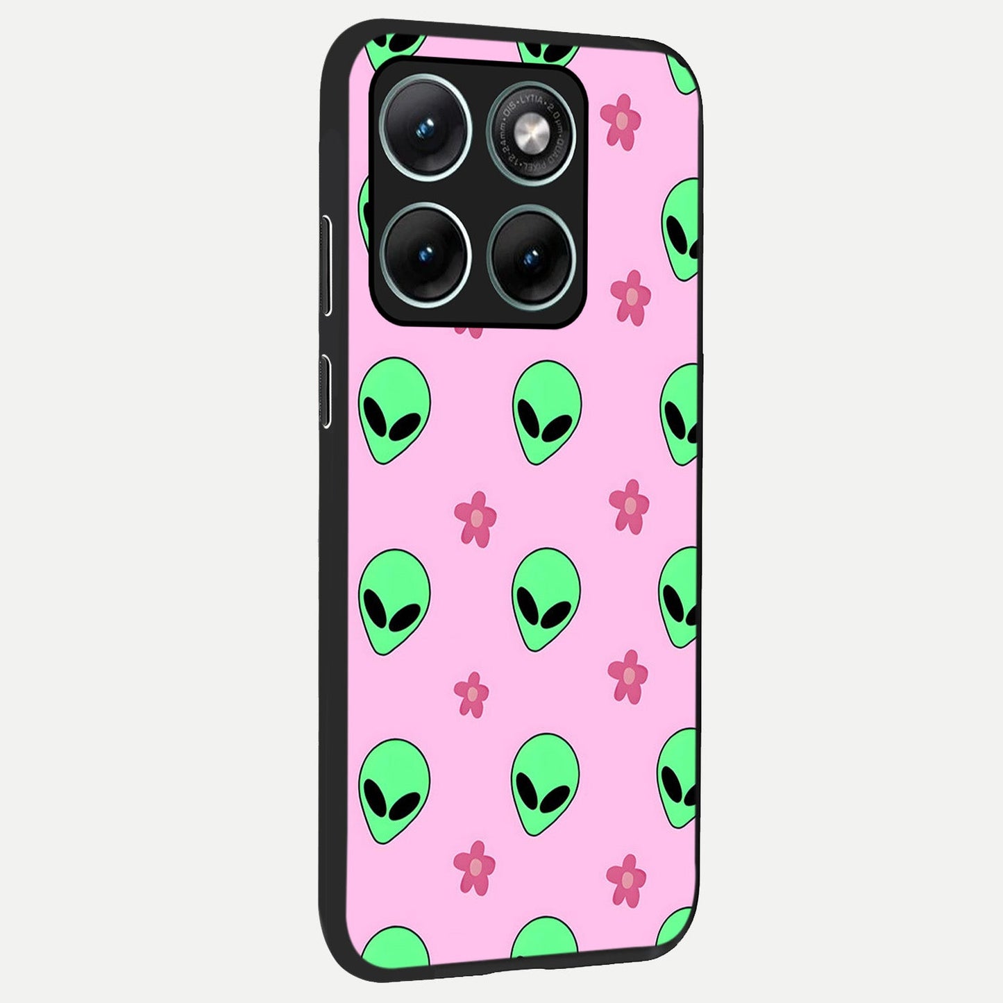 Cosmic Cute Crush back cover For Moto Edge 70 Fusion slim fit glass case with vibrant aesthetic design