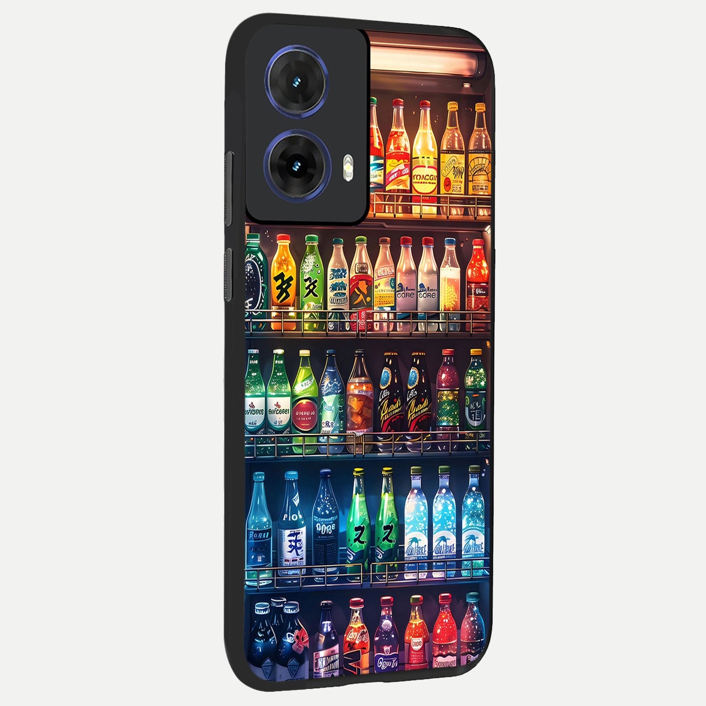 Colorfull Tree back cover For Moto G85 slim fit glass case with vibrant aesthetic design