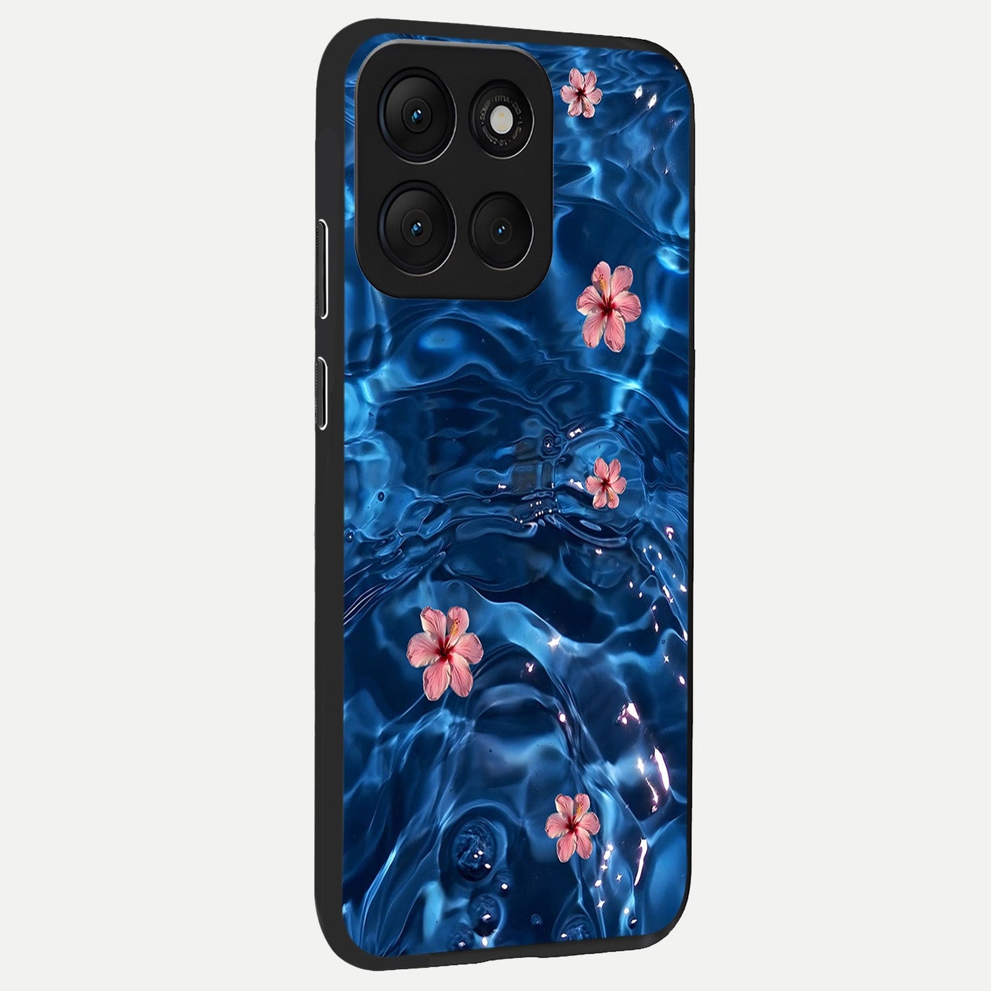 Bloom Thread Art back cover For Moto G86 Power slim fit glass case with vibrant aesthetic design